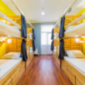 Bed in a 8-bed mixed dorm